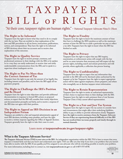 Taypayer's Bill of Rights